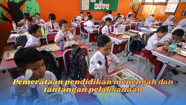 Pemerataan Pendidikan Menengah