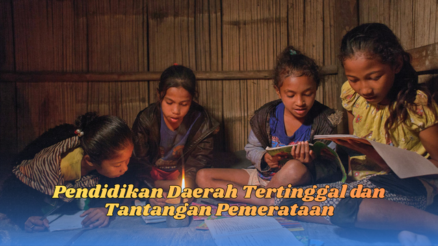 pendidikan daerah tertinggal