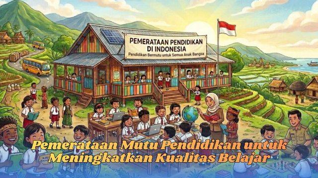 Pemerataan Mutu Pendidikan untuk Meningkatkan Kualitas Belajar